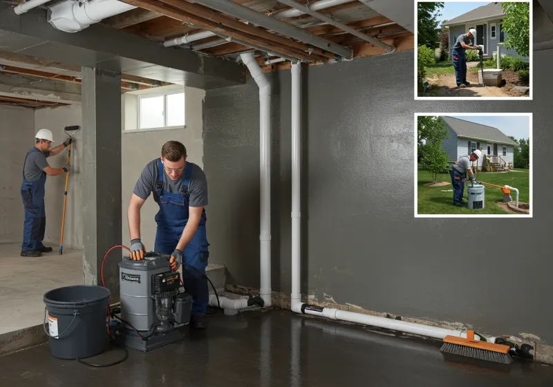 Basement Waterproofing and Flood Prevention process in Canton, SD